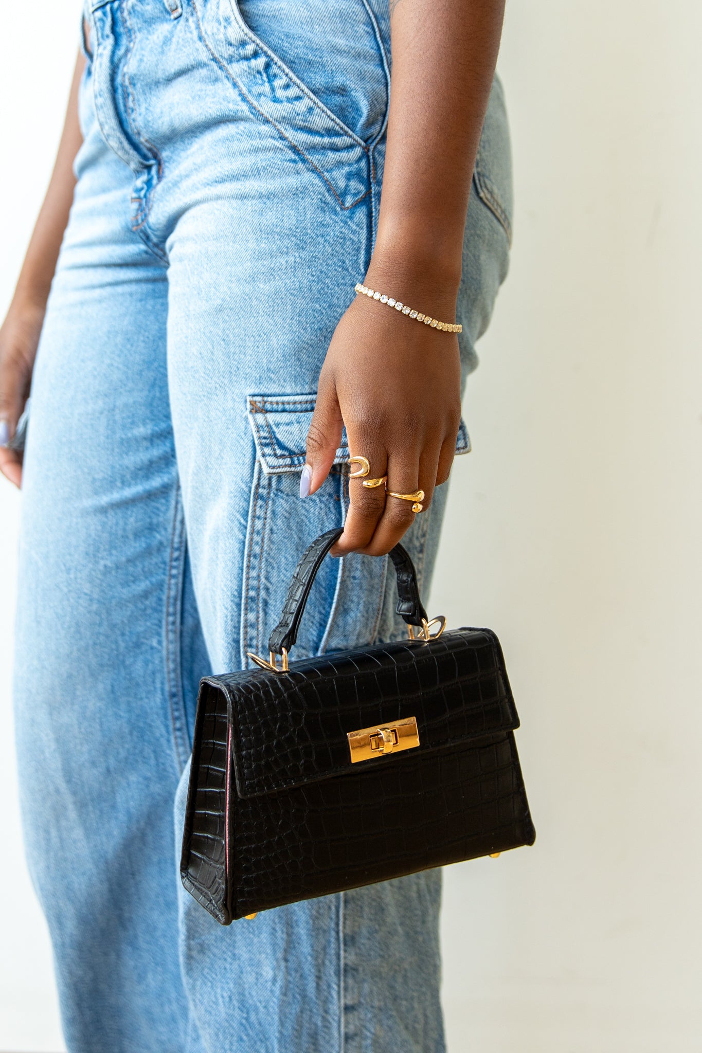 The Upper Westside Handbag - Black