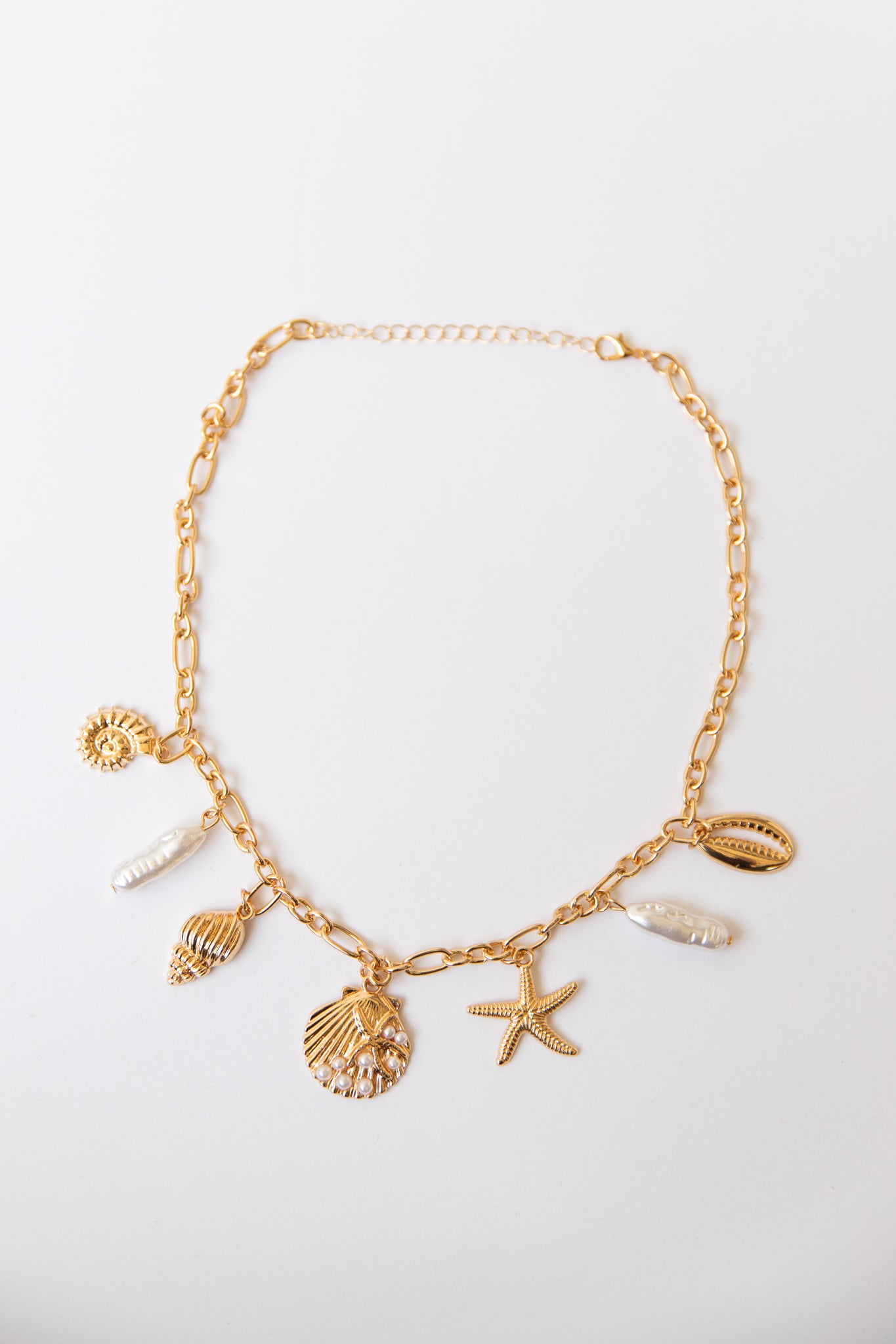 The Seashore Charm Necklace