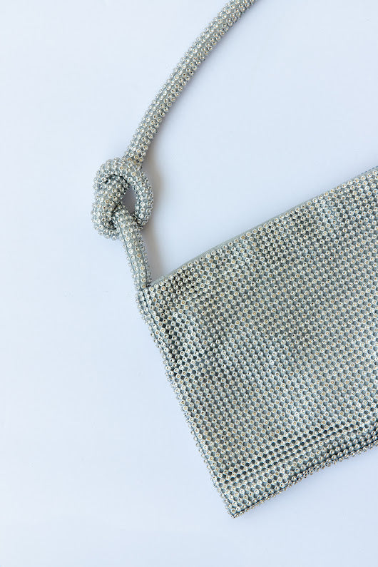 The Crystal Handbag - Silver