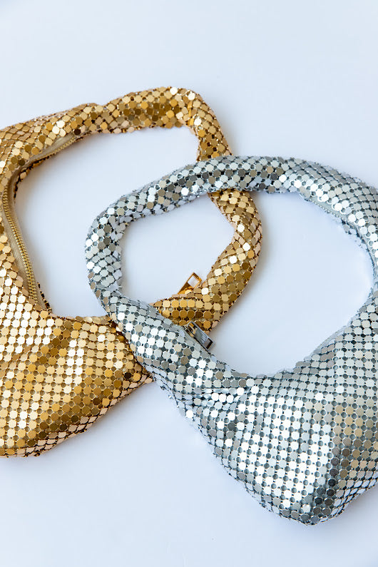 The Party Girl Handbag - Silver