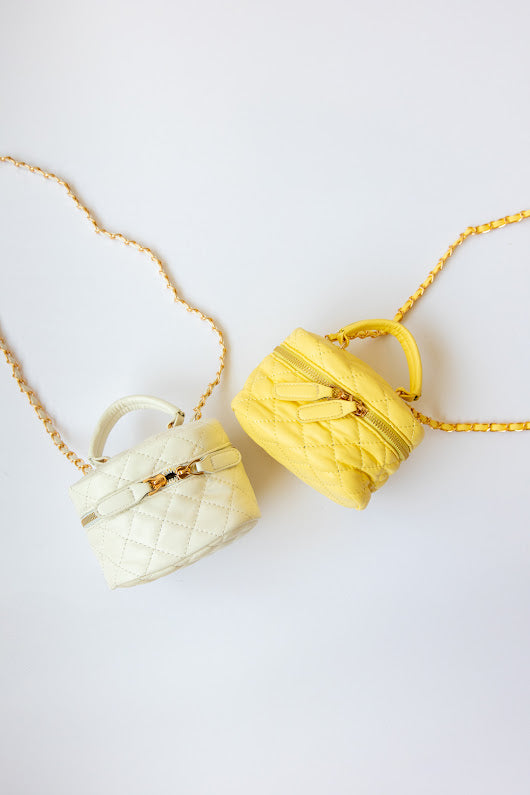 The London Handbag - White