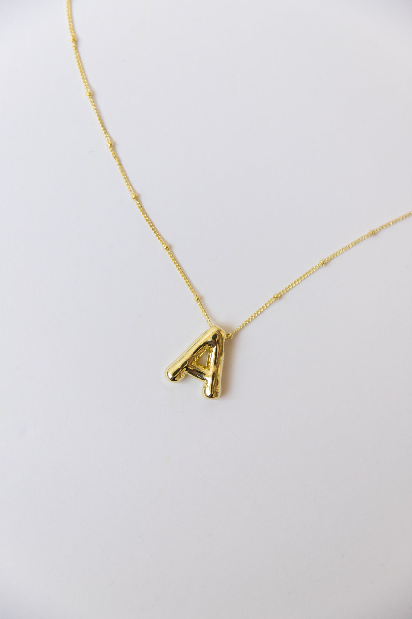 Gold Letter Necklace