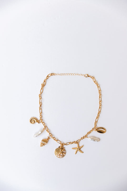 The Seashore Charm Necklace