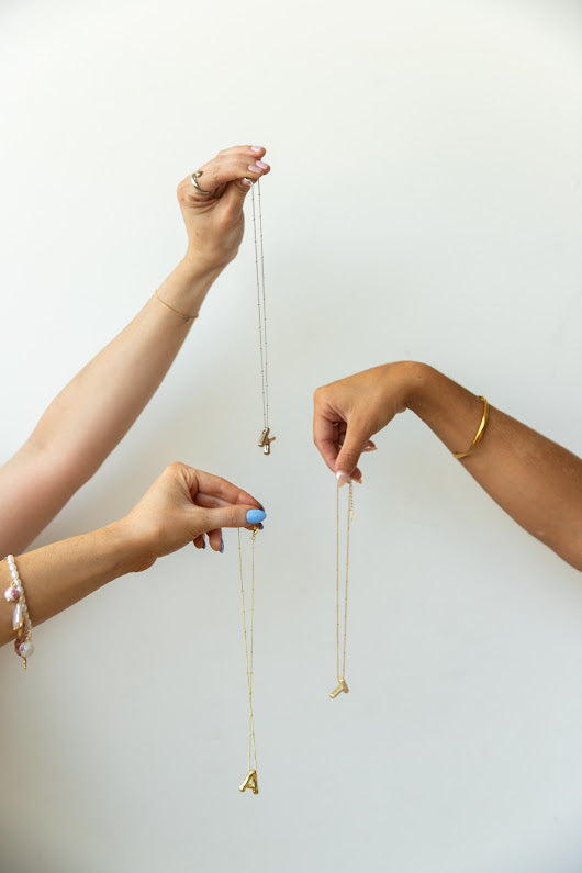 Gold Letter Necklace