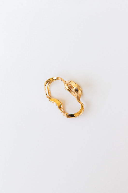 Mini Gold Hair Clip