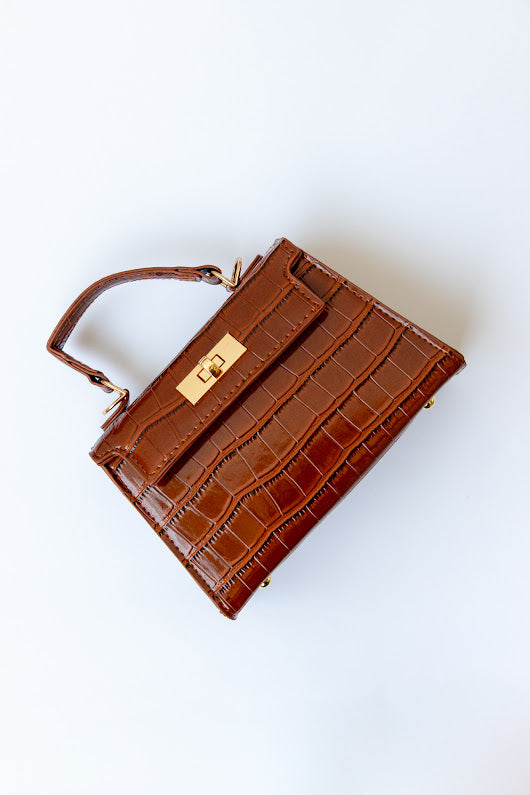 The Upper Westside Handbag - Cognac