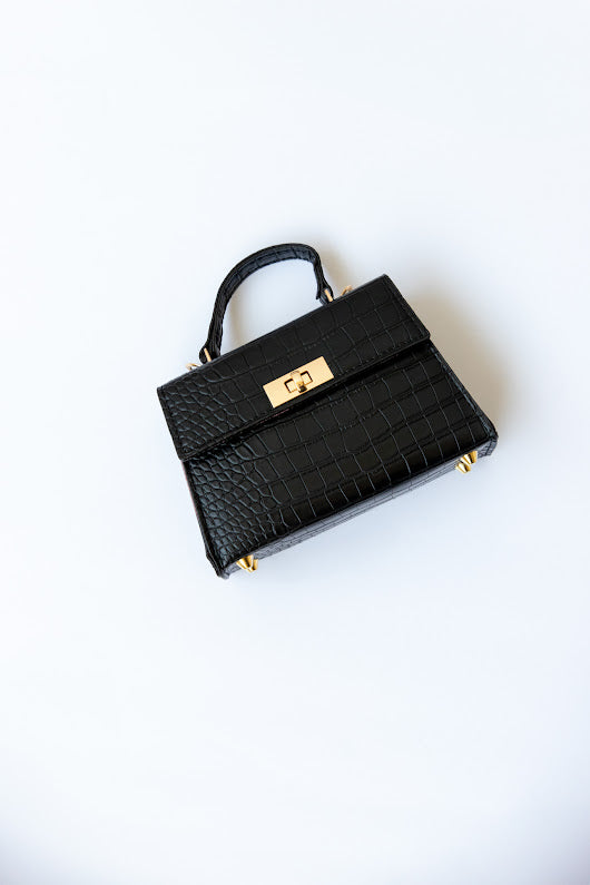 The Upper Westside Handbag - Black