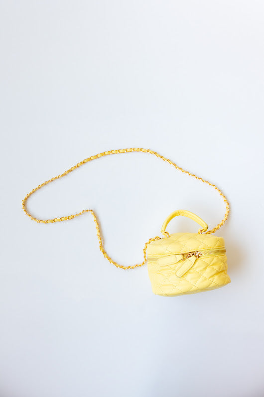 The London Handbag - Butter Yellow