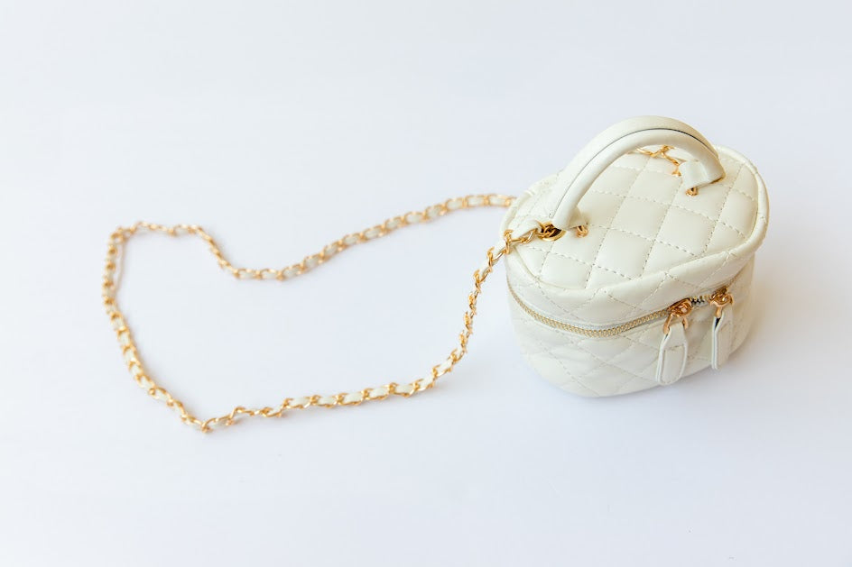 The London Handbag - White